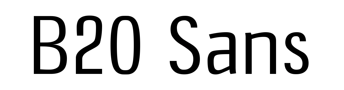 B20 Sans